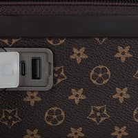 طقم حقائب سفر فاخر 5 قطع بمزايا ذكية شنط السفر الم...