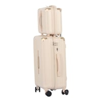 حقيبة سفر فاخر + شنطة يد مقاس 20 صومم ليلبي جميع ا...