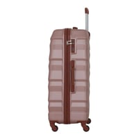 شنط سفر صلبة - مكونة من 3 قطع - مميز بأطار بني - م...