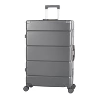 طقم حقائب سفر فاخرة من الألومنيوم - 3 قطع بتصميم ع...