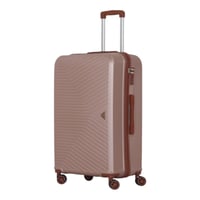 طقم شنط فايبر ABS مكون من 4 قطع يشمل حقيبة مكياج -...