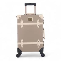 حقيبة سفر فاخرة بتصميم كلاسيكي (20 بوصة) - مصنوعة...