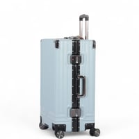 طقم حقائب سفر فاخر من الألمنيوم: متانة وأناقة لا ت...