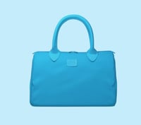 حقيبة يد من \ BANDE A BART \ تتميز بتصميمها العصري...