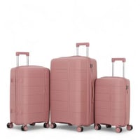 طقم شنط سفر ضد الكسر من خامة البولي بروبيلين مكون...