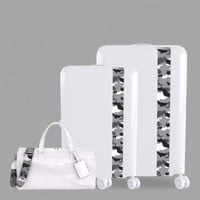 طقم شنط سفر- ضد الكسر - باكج أنيق ومتين مصنوع من م...