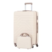 طقم حقائب سفر من 4 قطع - بكفرات دوارة360 درجة - وق...