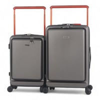 طقم حقائب سفر عملية ومبتكرة - قطعتين (24 بوصة و 20...