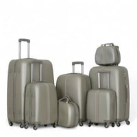 طقم حقائب دبش عروسة - مكون من 7 قطع يشمل 5 شنط ترو...