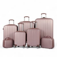 طقم شنط سفر دبش عرايس 7 قطع بسحاب متين - كفرات مزد...