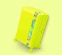 حقيبة سفر من | Bande a part | ضد الكسر - 4 عجلات م...