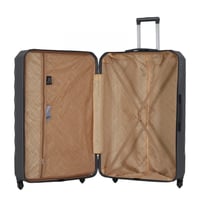 طقم شنط 7 قطع يشمل 5 شنط تروللي وشنطتين للمكياج -ب...