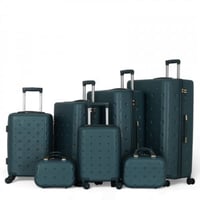 طقم شنط سفر دبش - مكون من 7 قطع يشمل 5 شنط تروللي...