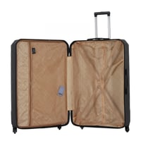 طقم شنط 7 قطع يشمل 5 شنط تروللي وشنطتين للمكياج -ب...