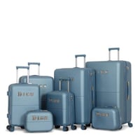 طقم حقائب دبش عروسة - مكون من 7 قطع يشمل 5 شنط ترو...