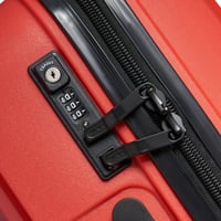 حقيبة سفر من ديلسي- بلمونت + بلس 55 سم أحمر باهت