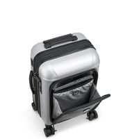 حقيبة سفر من ديلسي - بيجو زيب 55 سم فضي