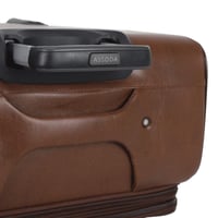 طقم حقائب سفر جلد 3 قطع بخامة جلد PU الفاخرة، تصمي...