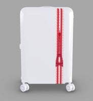 طقم شنط سفر - ضد الكسر - أنيق ومتين مصنوع من مادة...