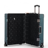 طقم حقائب سفر فاخر من الألمنيوم: متانة وأناقة لا ت...