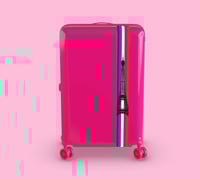 حقيبة سفر من | Bande a part | ضد الكسر - 4 عجلات م...