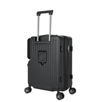 حقيبة سفر ذكية مقاس 20 بوصة - تصميم فاخر مع منفذ U...