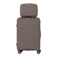 طقم شنط سفر ضد الكسر من خامة البولي بروبيلين مكون...