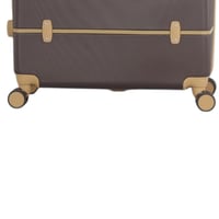 طقم حقائب سفر كلاسيكي فاخر - 5 قطع بتصميم أنيق وحم...