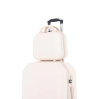 طقم شنط سفر - مكون من 7 قطع يشمل 5 شنط تروللي وشنط...