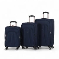 طقم حقائب سفر قماشي مكون من 3 قطع . تتميز الحقائب...