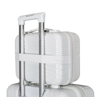 طقم شنط سفر 4 قطع ضد الكسر دبل كفرات ومقبض ألمونيو...