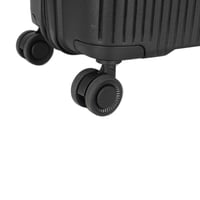 شنط سفر ضد الكسر مكون من 3 قطع دبل كفرات وسحاب توس...