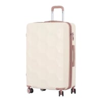 طقم حقائب سفر مكون من 4 قطع يشمل حقيبة يد - بكفرات...