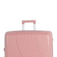 طقم حقائب سفر فاخرة ومتكاملة - 3 قطع من البولي برو...