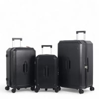 طقم حقائب سفر فاخرة ومتينة (3 قطع) - تصميم مبتكر و...