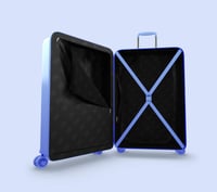 حقيبة سفر من | Bande a part | ضد الكسر - 4 عجلات م...