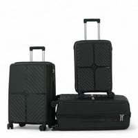 طقم شنط سفر ضد الكسر من خامة البولي بروبيلين مكون...