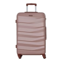 شنط سفر صلبة - مكونة من 3 قطع - مميز بأطار بني - م...