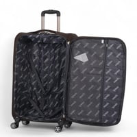 طقم حقائب سفر قماشي مكون من 3 قطع . تتميز الحقائب...