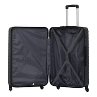 طقم شنط فايبر ABS مكون من 4 قطع يشمل حقيبة مكياج -...