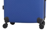 طقم حقائب سفر فاخرة ومحصنة - 5 قطع (3 ترولي + 2 حق...