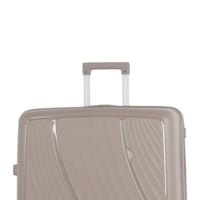 طقم حقائب سفر فاخرة ومتكاملة - 3 قطع من البولي برو...