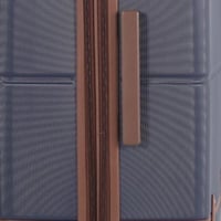 طقم حقائب سفر كلاسيكي فاخر - 5 قطع بتصميم أنيق وحم...