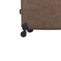 طقم حقائب سفر فاخرة ومحصنة - 4 قطع (3 ترولي + 1 حق...