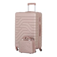 طقم حقائب سفر من 4 قطع - بكفرات دوارة360 درجة - وق...