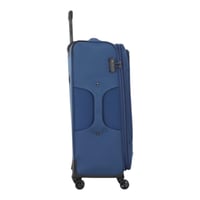 طقم شنط سفر قماش 3 قطع دبل كفرات هيكل ألمونيوم وسح...