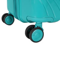 طقم شنط سفر 4 قطع ضد الكسر دبل كفرات ومقبض ألمونيو...