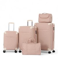 طقم شنط سفر أنيق وعصري - مكون من 5 قطع ويشمل 3 شنط...