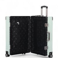 طقم حقائب سفر فاخر من الألمنيوم: متانة وأناقة لا ت...