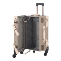 حقيبة سفر فاخرة بتصميم كلاسيكي (20 بوصة) - مصنوعة...